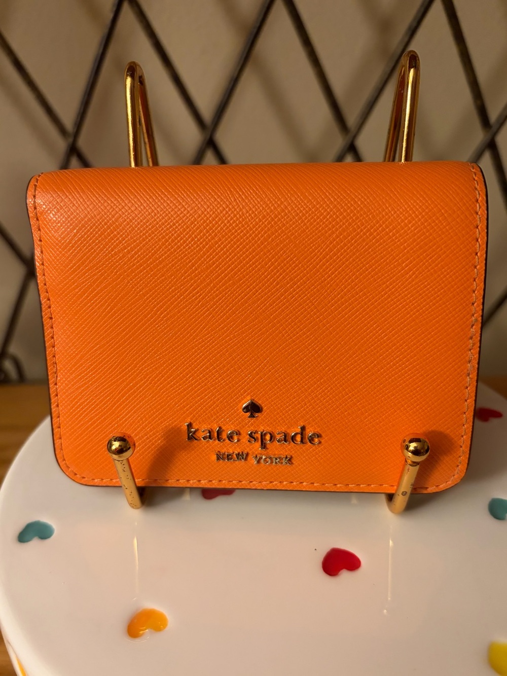 Kate Spade “Orange Jasper” Compact Wallet